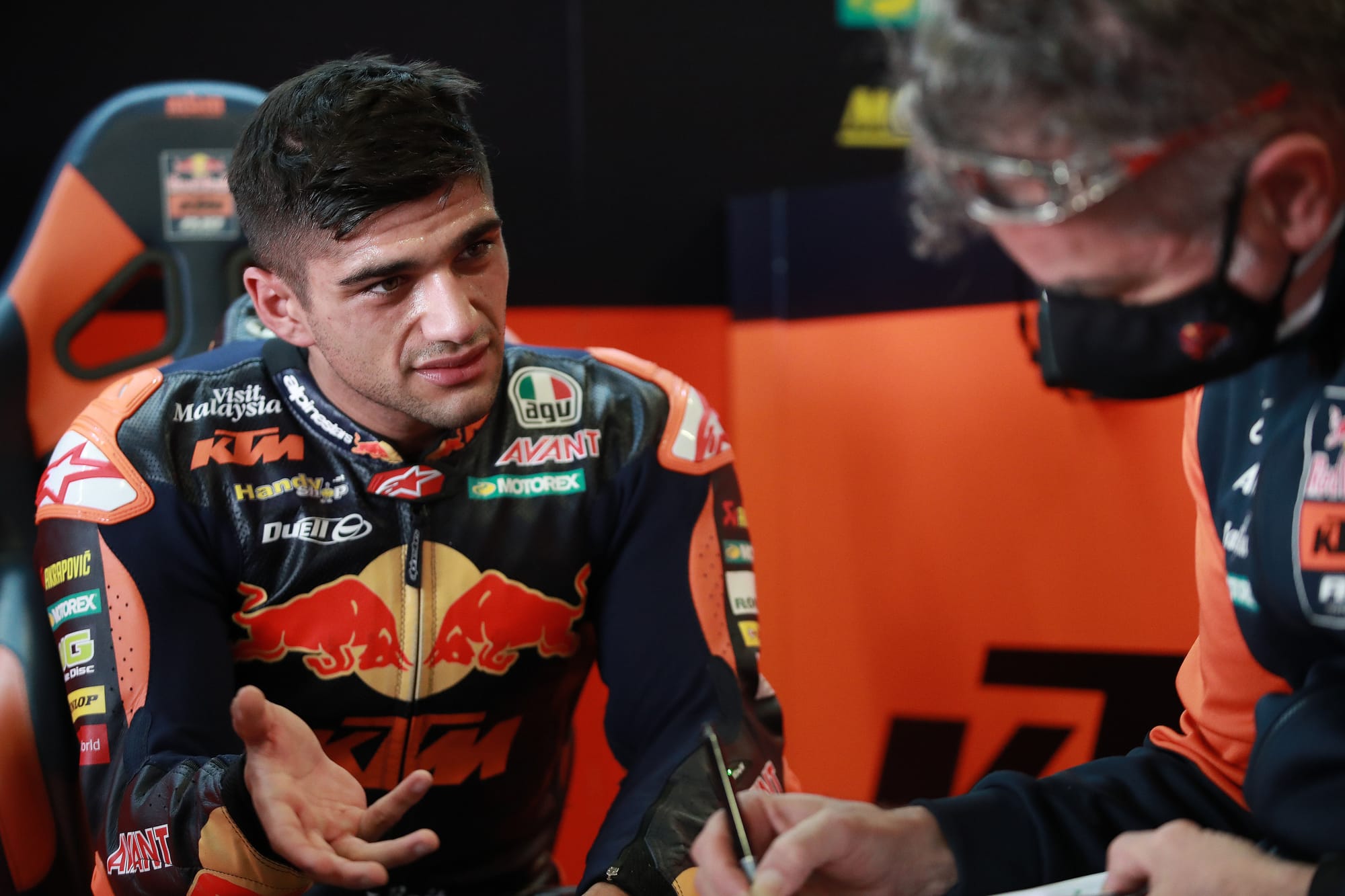 Jorge Martin in Moto2 in 2020